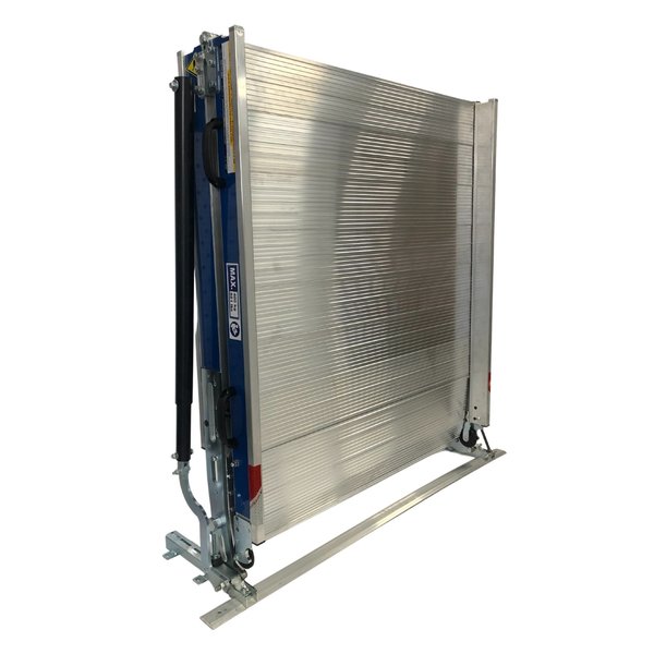 Wm System Aluminum Loading Ramp, 39"W x 88"L & 880 lbs. capacity, Universal vehicle compatibility 9ALN032/NS